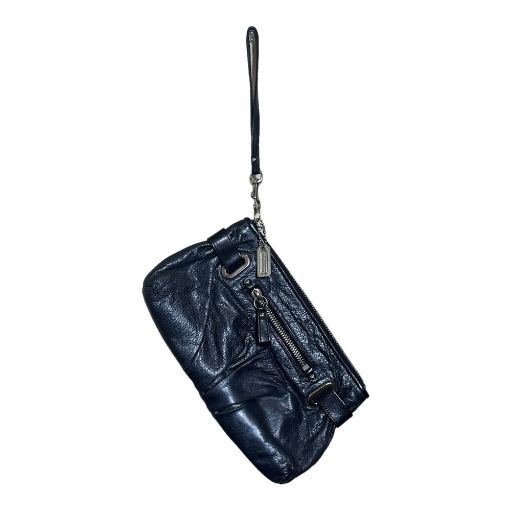 Coach Cambridge Gunmetal Blue 43061 Limited Edition NWOT est 2009-2010 Metallic
